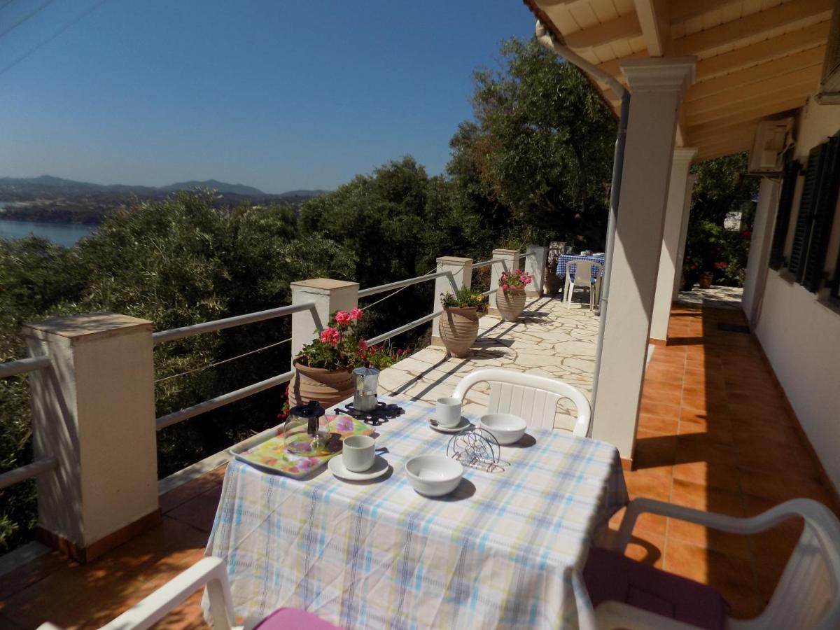Villa Elli Panoramic View Ipsos Exterior photo