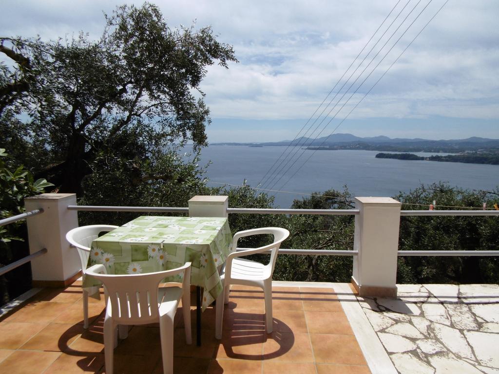 Villa Elli Panoramic View Ipsos Room photo