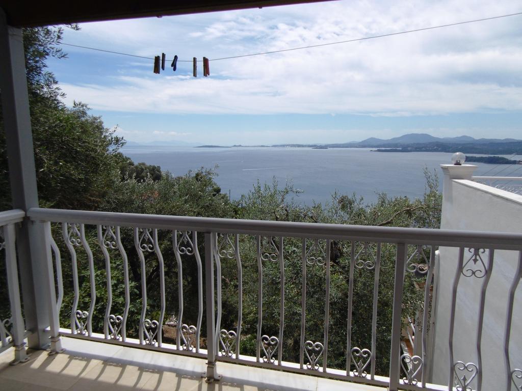 Villa Elli Panoramic View Ipsos Exterior photo
